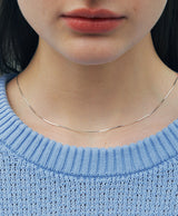 [925 silver] Un.silver.62 / モワンネックレス (silver)