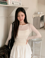 WD テンセルウール長袖Tシャツ (8color)