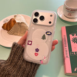 [MADE] Snowman’s Winter Pieces - Frosted Jelly Case