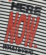 HERE NOW ストライプTシャツ