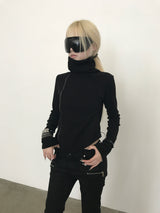 STEALTH DIAGONAL ZIP-UP