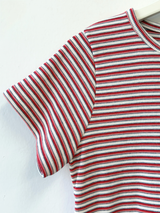マルチストライプTシャツ