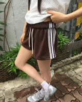 Arch Track Lace Banded Waist Shorts Shorts