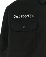 Mwoong Familia My Life Work Shirts(BLACK)