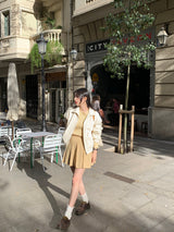[MADE] Peto Pintuck Mini Skirt