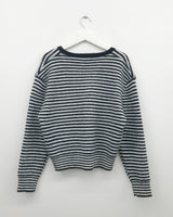 [MD Pick] カレンストライプⅤネックニット (3color)