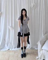 Candy Lace Button Sleeveless Top