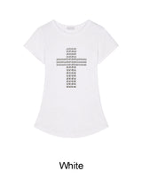 アント メタリック クロス スリムTシャツ
