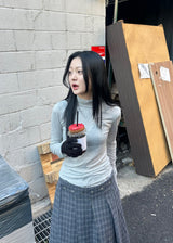 ベーシックハイネックトップス