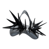 ユニハンドバッグ(GLOSSY BLACK)