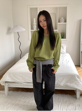 Loosefit v neck knit(8color)