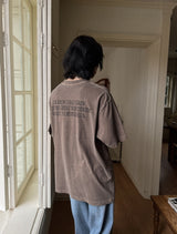 Grow Vintage Dying Over Short Sleeve