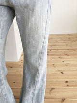 Cool washed bootcut denim