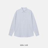 LMN フリックオーバーサイズフィットコットンシャツ (10 colors)