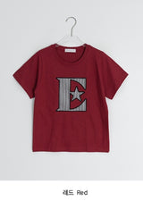 Guilty Patch Cotton Short Sleeve Tee