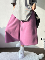 CARPENTER HIP PATCH バルーンワイドバミューダ 🩵🎀🤍🩶🖤5COLOR