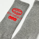 Earth smile socks Grey