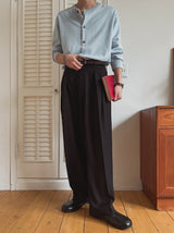 Tessie Wide Pintuck Slacks