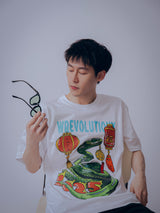 New Year Snake Year T-Shirt (White)