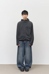 Wed Curved Slub Denim