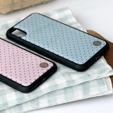 [made] Tiny dot bumper case(Pink) + Love Tok Set