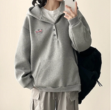 モブパッチスナップボタンフード