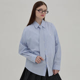 Tie Set Stripe Shirt