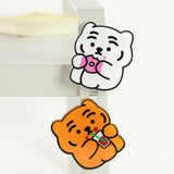 COFFEE TIGER & DONUT TIGER MAGNETS