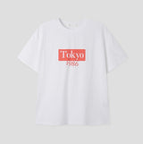 トーキョー プリント クロップ ショートスリーブ Tシャツ