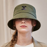 VA Curved Patch Bucket Hat / Khaki