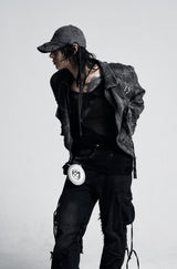 Vortex strap eyelet cap - charcoal