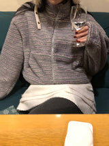 [MADE] カルティン ストライプ ダンブル ジップアップ