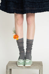Rose flat shoes_mint