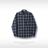 Plaid Loose Check Shirt (No.853)
