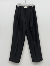 Ber Linen Two Tuck Wide Slacks