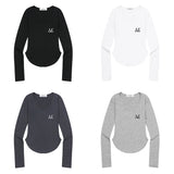 MUSECUT U-NECK LONG SLEEVE T (4Color)