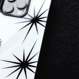 Radiant Days Graphic Phone Case (Glass_WH)