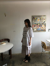 スターフィッシュオーバーフィットTシャツ (3color)