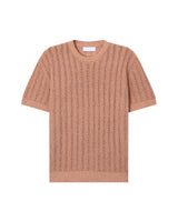Weave Boucle Lace Round Knit