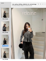 ジッパーレイヤードスカートロングバンドウエストスラックス