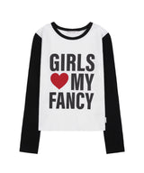 GIRLS MY FANCY LONG SLEEVE (BLACK)_F24ZB068