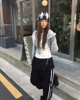 Powder crop hood jumper