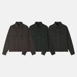 Mark Cropped Checked Shirt (3color)