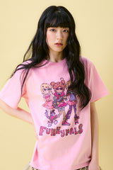 ファンキーパルズ Tシャツ [Pink]