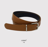 Daily Square Leather Belt (4color)