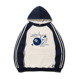 EL Gamble Raglan Line Hoodie T-Shirt 4Color