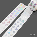 PET Aurora Butterfly Kiss Cut Tape