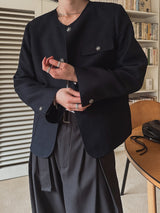 Soroy Round Tweed Jacket