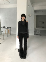 Lizzy Unbalanced T-shirt (4 colors)