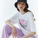 Coral T-Shirt White